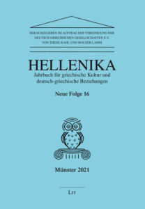 Hellenika. Jahrbuch für griechische Kultur und deutsch-griechische Beziehungen